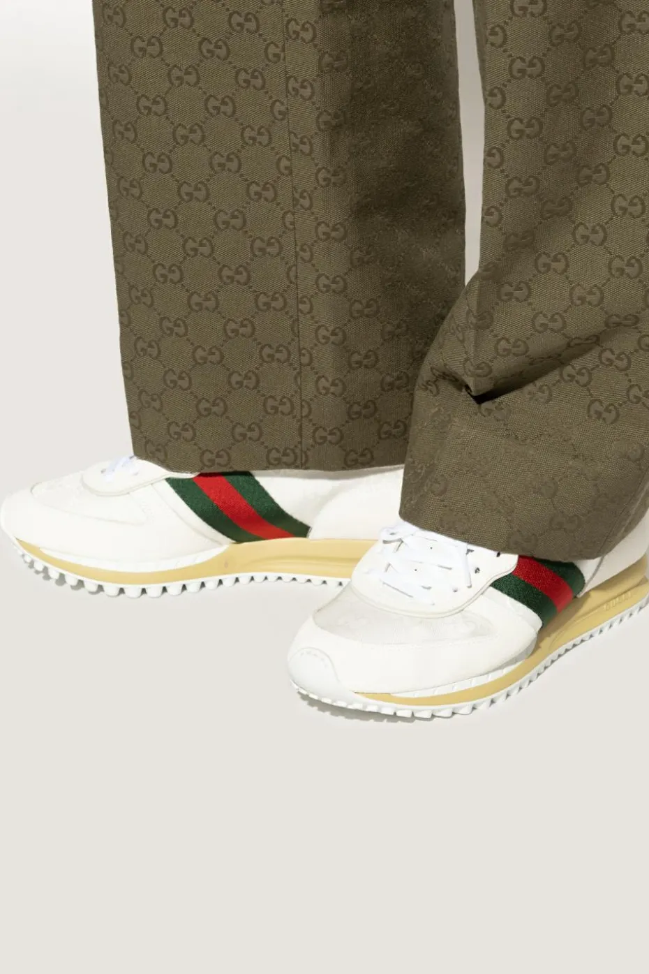 Gucci WHITE Sports shoes