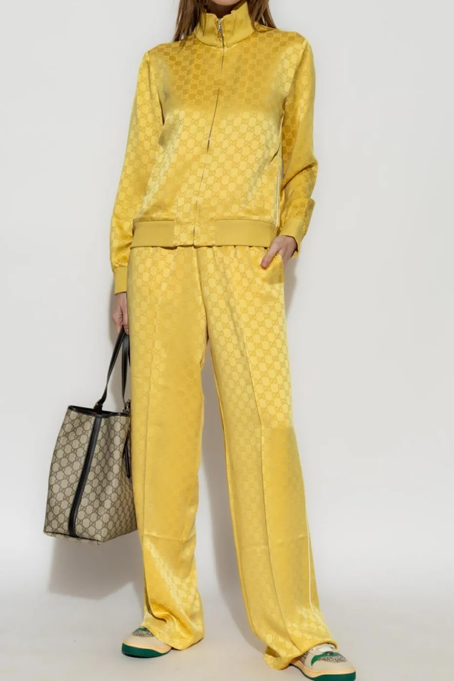 Gucci YELLOW Monogram sweatshirt