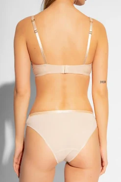 Hanro beige Cotton bra