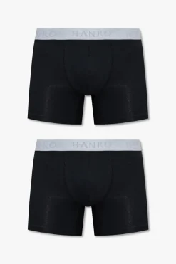 Hanro BLACK Boxers 2-pack