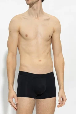 Hanro BLACK Boxers with logo