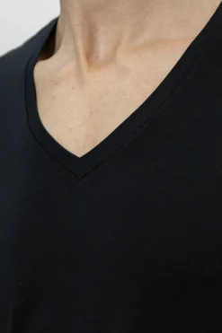 Hanro BLACK Cotton T-shirt