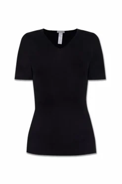 Hanro BLACK Cotton T-shirt