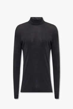 Hanro BLACK Turtleneck sweater with long sleeves