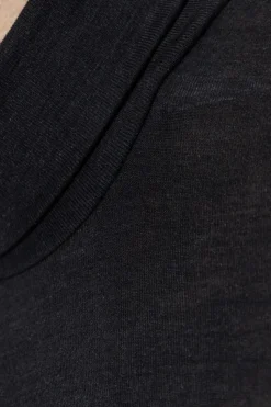 Hanro BLACK Turtleneck sweater with long sleeves