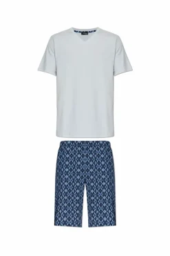 Hanro BLUE Two-piece pajamas