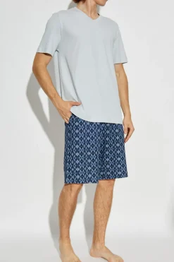 Hanro BLUE Two-piece pajamas
