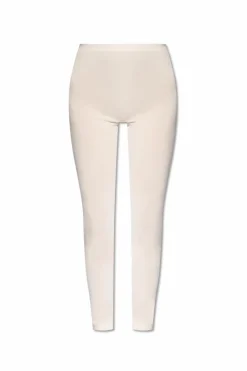 Hanro cream Silk blend leggings