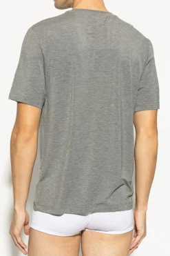 Hanro GREY V-neck T-shirt