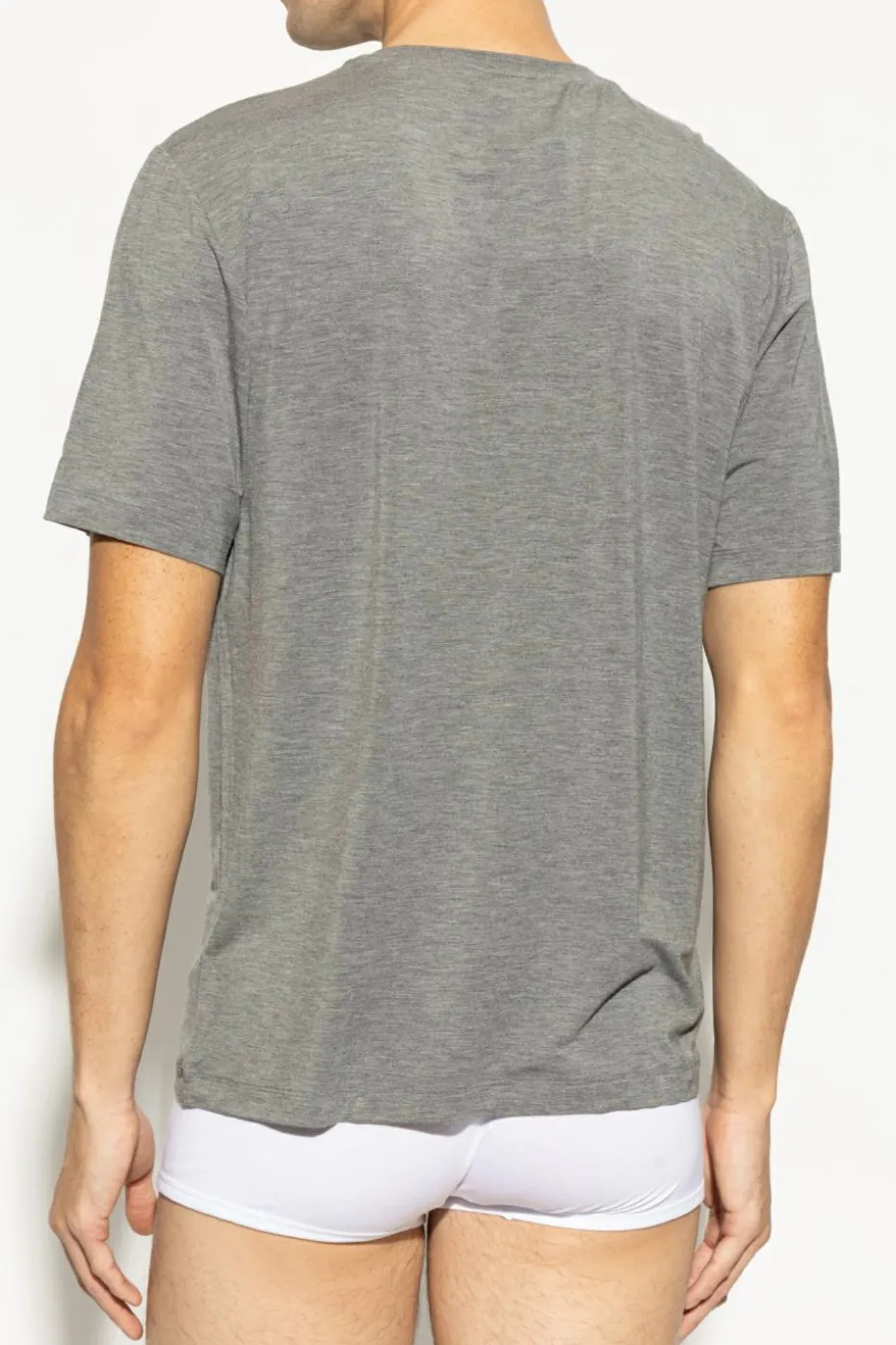 Hanro GREY V-neck T-shirt