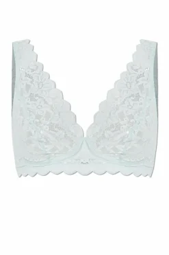 Hanro light blue Bra Moments