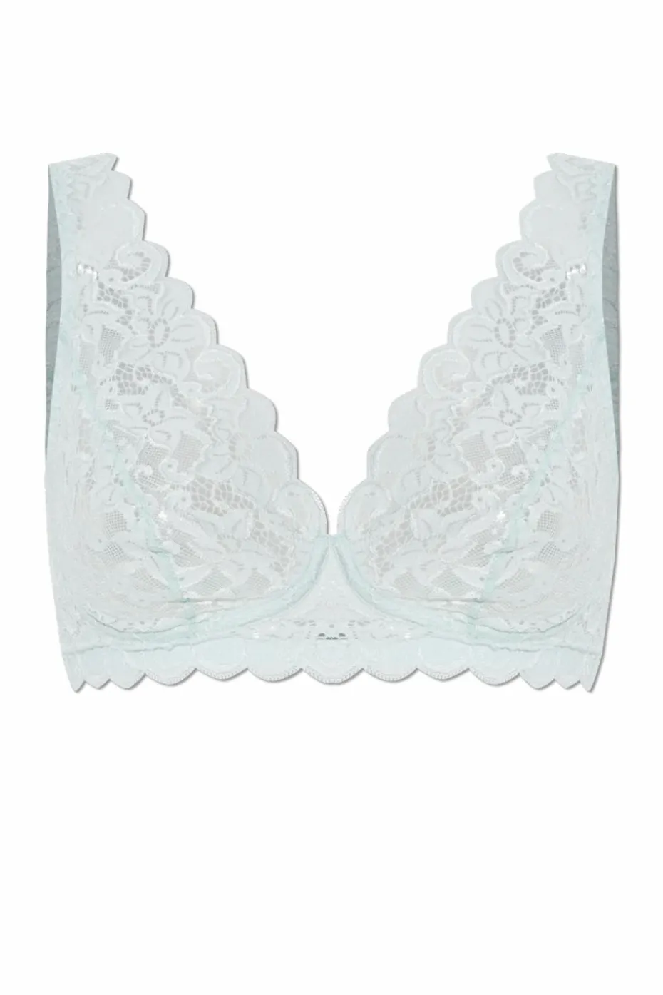Hanro light blue Bra Moments