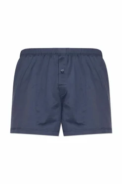 Hanro NAVY BLUE Cotton boxers