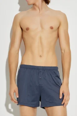 Hanro NAVY BLUE Cotton boxers