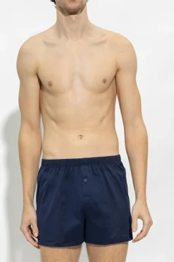 Hanro NAVY BLUE Cotton boxers