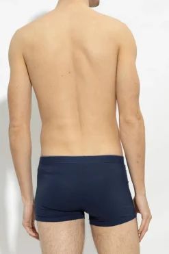 Hanro NAVY BLUE Cotton shorts
