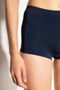 Hanro NAVY BLUE Seamless boxers