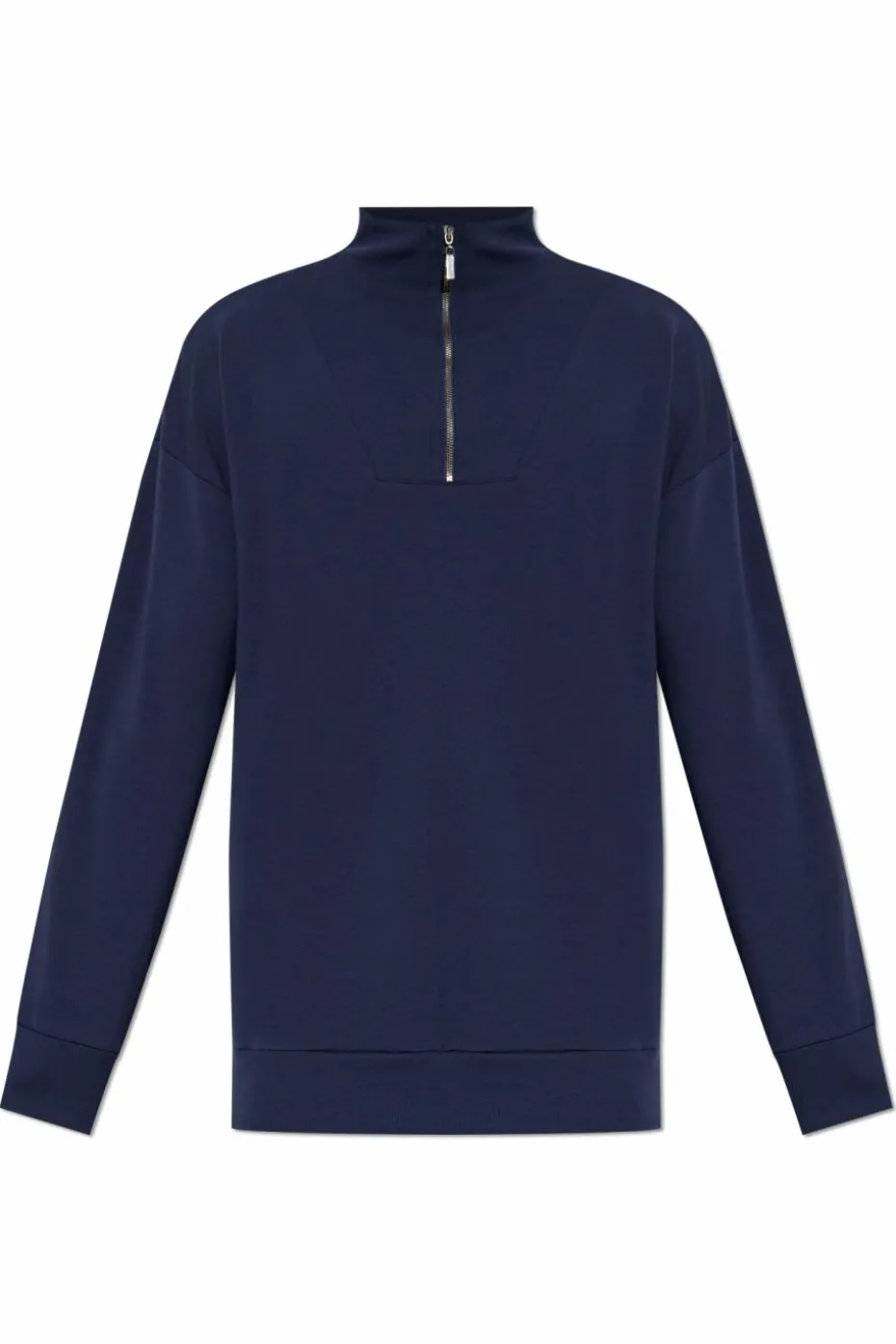 Hanro NAVY BLUE Sweatshirt with collar