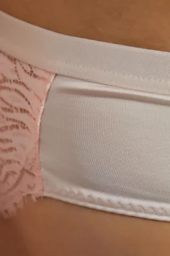 Hanro PINK Panties with lace back
