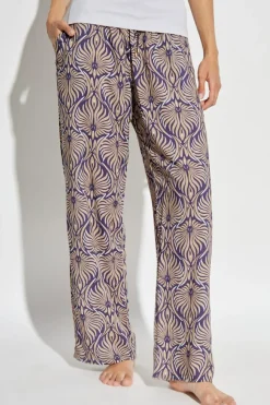 Hanro PURPLE Patterned trousers