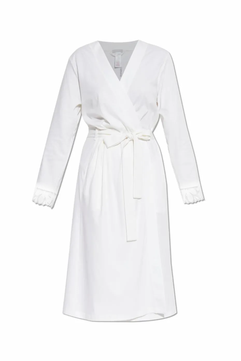 Hanro WHITE Bathrobe from the "Kalea" collection
