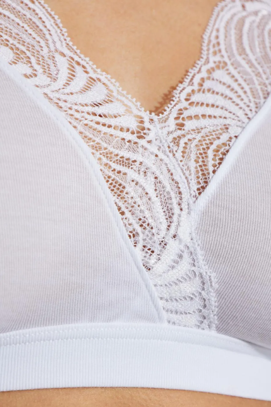 Hanro WHITE Bra Delight