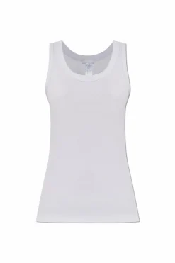 Hanro WHITE Ribbed top