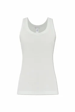 Hanro WHITE Ribbed top