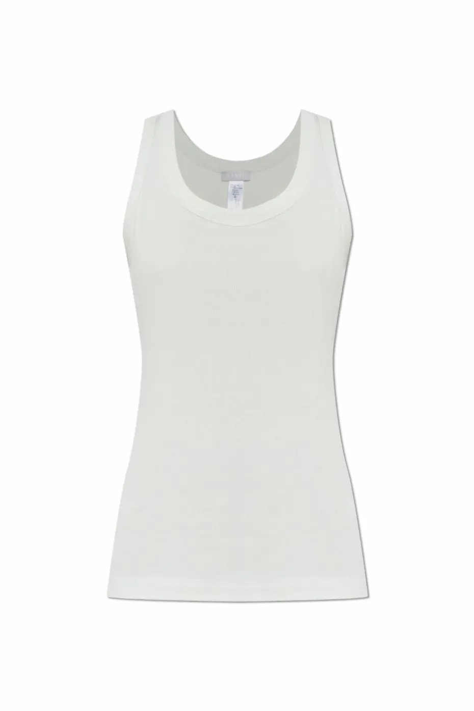 Hanro WHITE Ribbed top