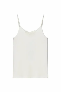 Hanro WHITE Spaghetti strap top