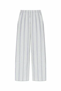 Hanro WHITE Striped pajama bottoms