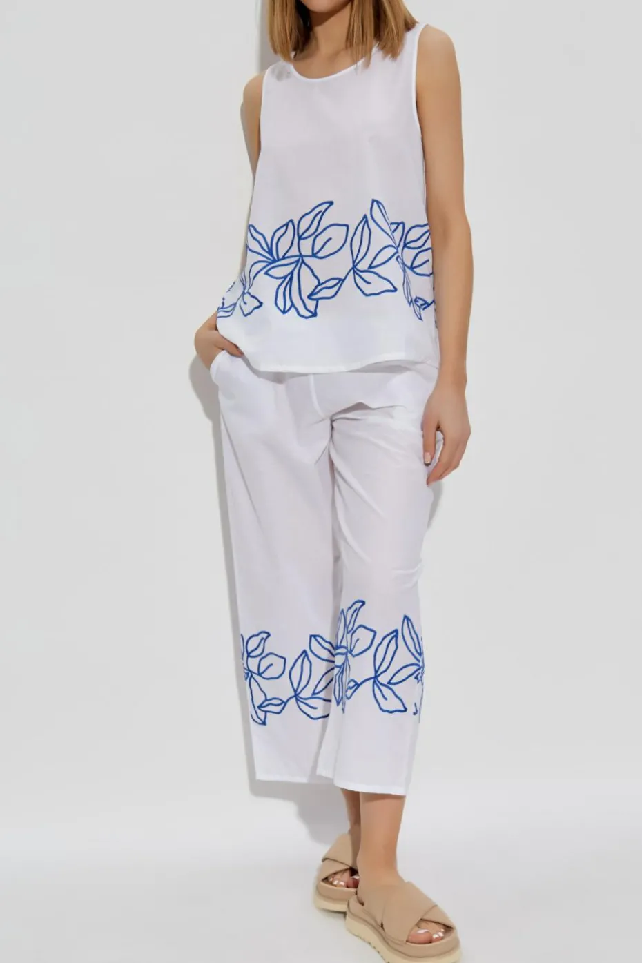 Hanro WHITE Top from the Liz collection