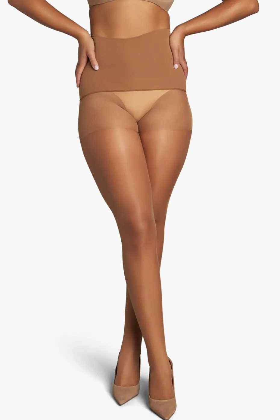 Heist Studios beige The Bare Nude 40 tights