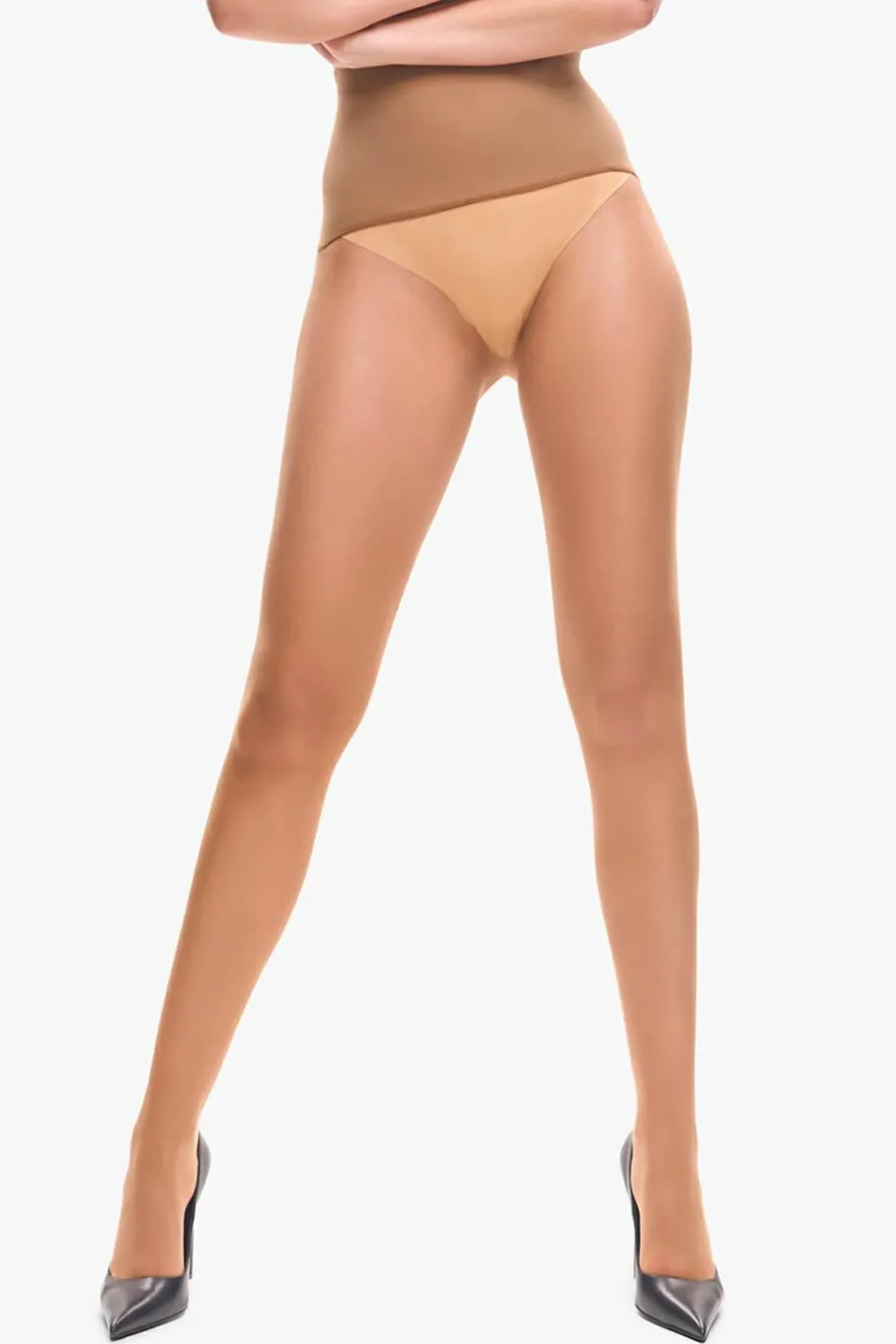 Heist Studios beige "The Nude" tights
