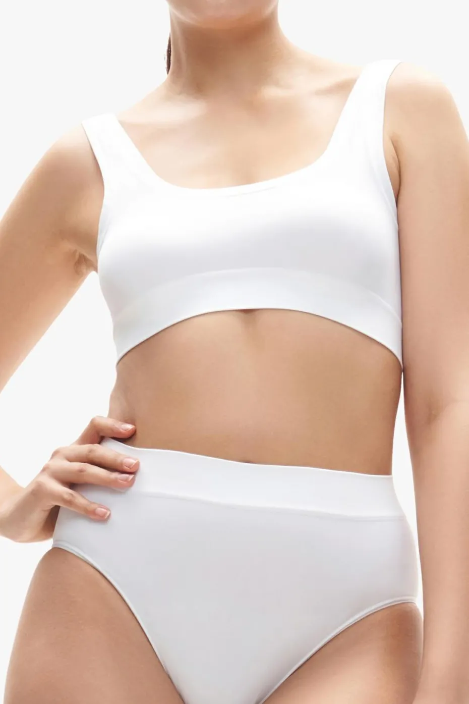 Heist Studios WHITE Bra `Softskin`