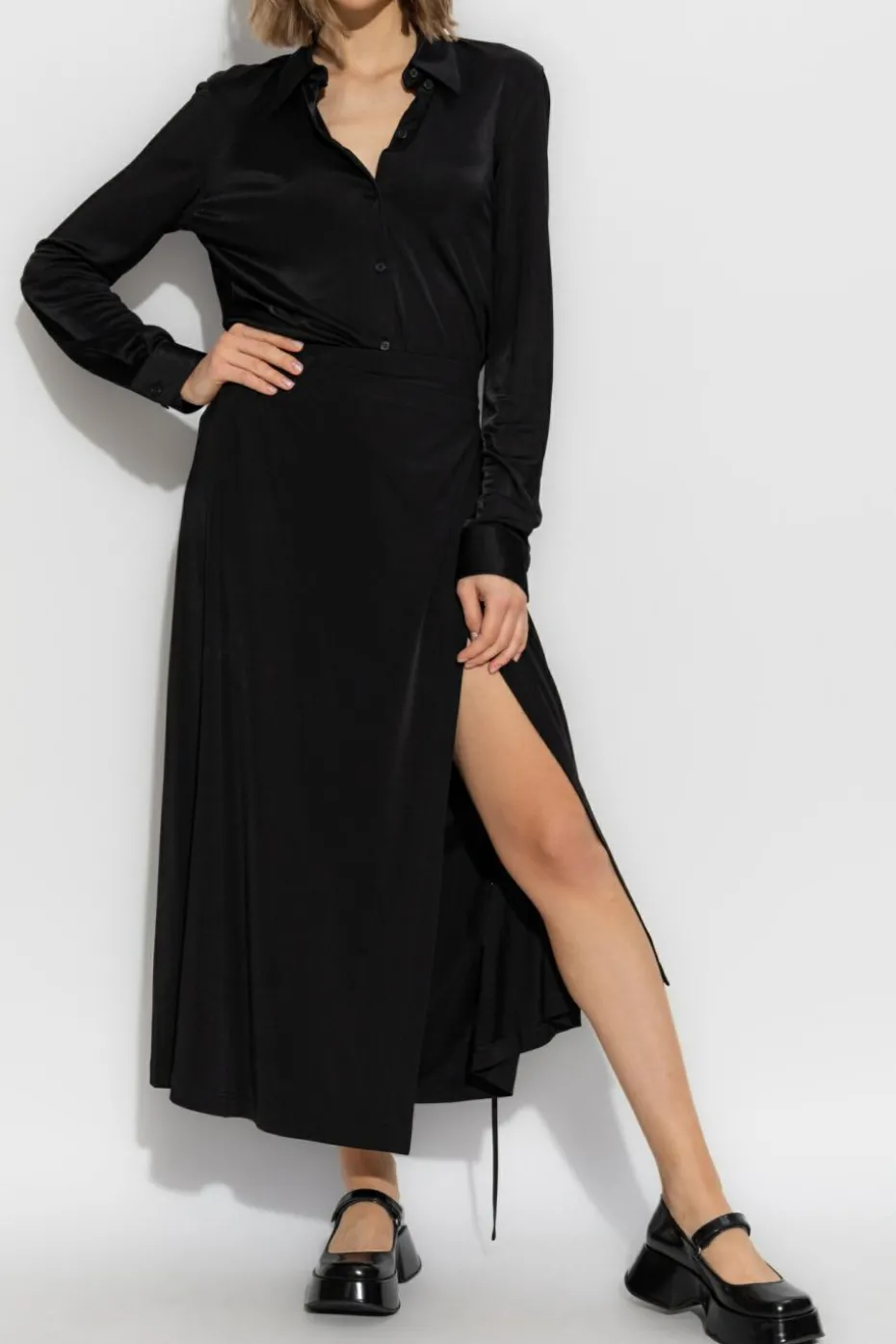 Helmut Lang BLACK Button-up shirt
