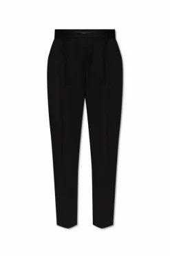 Helmut Lang BLACK Pants with elastic waistband