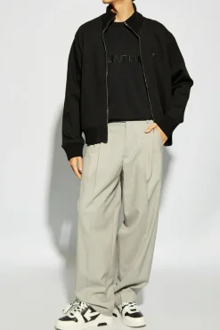 Helmut Lang BLACK T-shirt with logo
