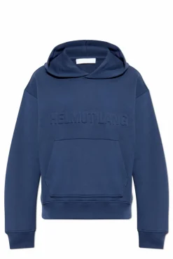 Helmut Lang NAVY BLUE Logo sweatshirt