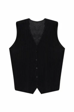 Homme Plissé Issey Miyake BLACK Pleated Vest