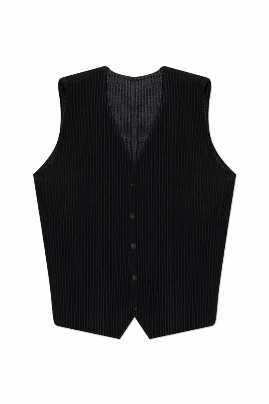 Homme Plissé Issey Miyake BLACK Pleated Vest