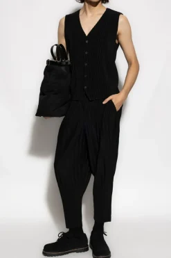 Homme Plissé Issey Miyake BLACK Pleated trousers