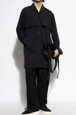 Homme Plissé Issey Miyake BLACK Long shirt