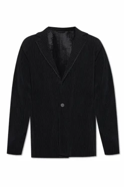 Homme Plissé Issey Miyake BLACK Pleated Blazer