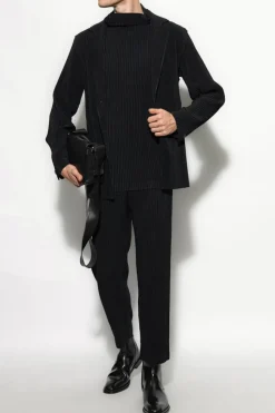 Homme Plissé Issey Miyake BLACK Pleated Blazer