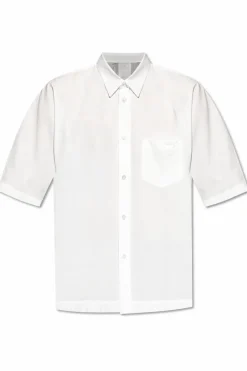Homme Plissé Issey Miyake WHITE Shirt with pocket