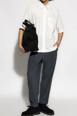 Homme Plissé Issey Miyake WHITE Shirt with pocket