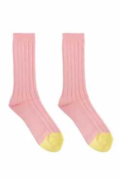 Homme Plissé Issey Miyake PINK Logo socks