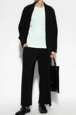 Homme Plissé Issey Miyake BLACK Pleated pants