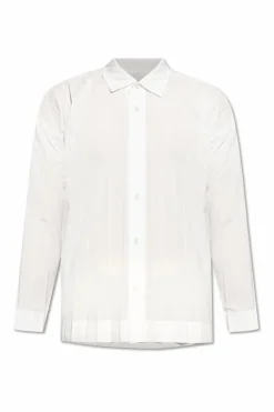 Homme Plissé Issey Miyake WHITE Pleated shirt